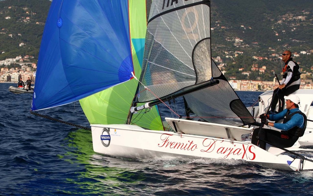 Exciting finish Casale an Zabalua - 2012 D-One Gold Cup © Andrea Carloni